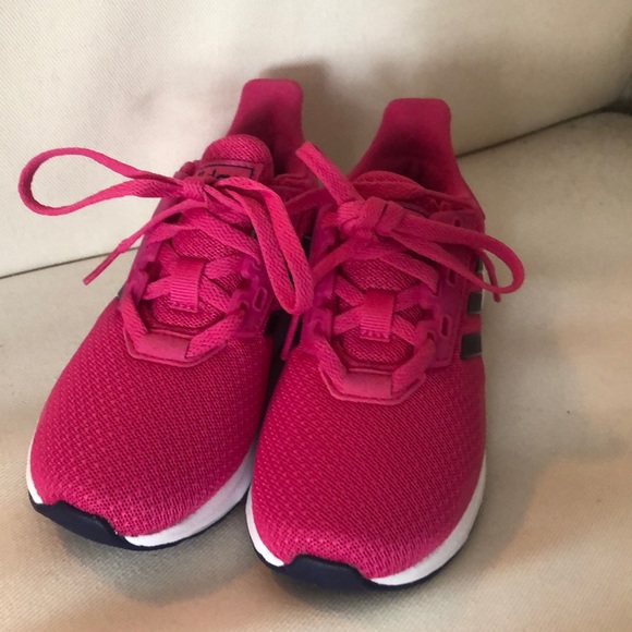 bright pink adidas shoes